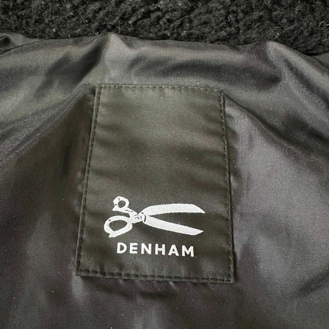 DENHAM(デンハム)のDENHAM デンハム 日本限定品 ボアジャケット フリースジャケット ブラック メンズのジャケット/アウター(ブルゾン)の商品写真