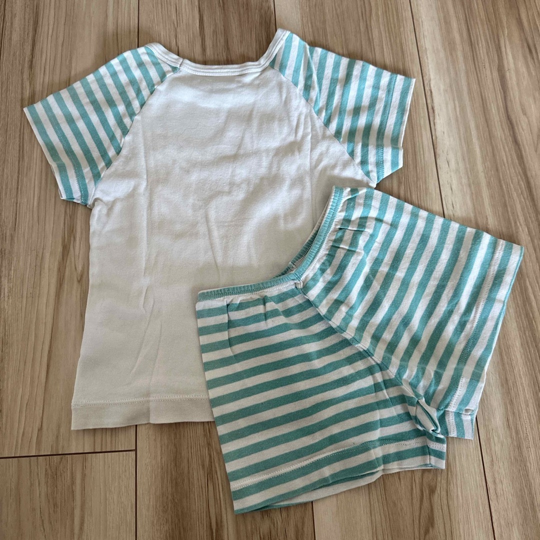 PETIT BATEAU(プチバトー)のプチバトー　半袖パジャマ キッズ/ベビー/マタニティのキッズ服男の子用(90cm~)(パジャマ)の商品写真