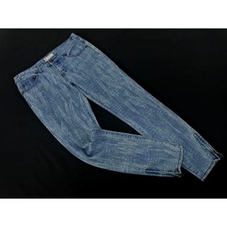 フリーピープル(Free People)のFree People フリーピープル スキニー デニムパンツ size27/青 ■■ レディース(デニム/ジーンズ)