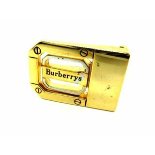 バーバリー(BURBERRY)のBurberrys バーバリーズ ロゴプレート ベルト用バックル ベルト用金具 メンズ レディース ゴールド系 DE1555(その他)