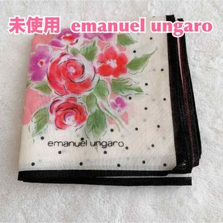 emanuel ungaro - 【新品】emanuel ungaro エマニュエルウンガロ　大きめハンカチーフ