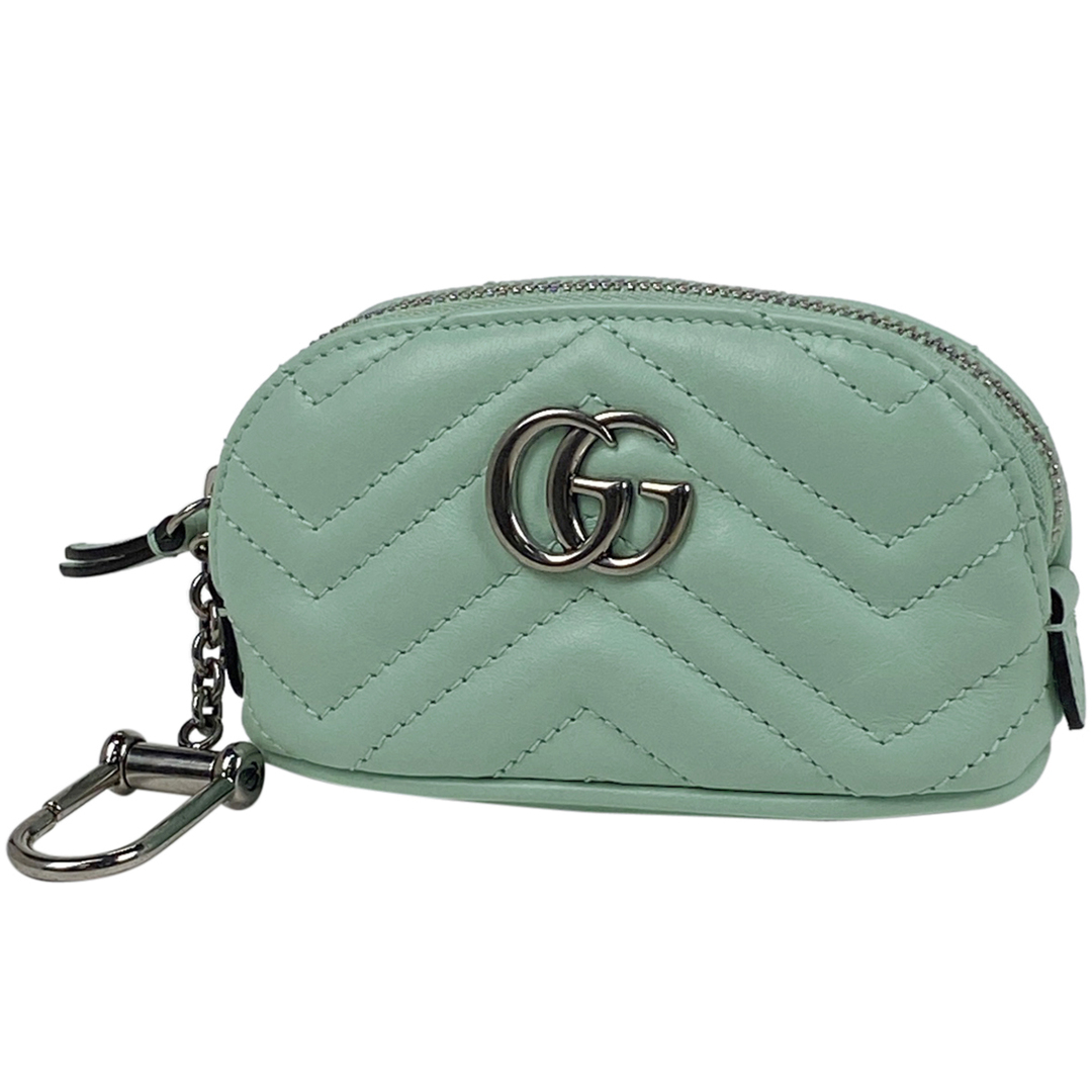 Gucci(グッチ)のグッチ GGマーモント キーポーチ レディース 【中古】 レディースのファッション小物(キーホルダー)の商品写真