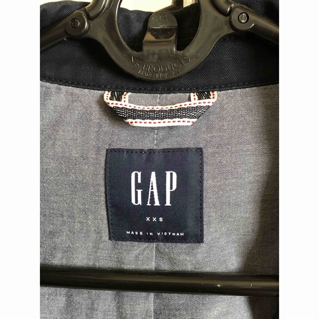 GAP(ギャップ)のGAP 紺色 ブレザー ジャケット  古着 送料込み  レディースのジャケット/アウター(テーラードジャケット)の商品写真