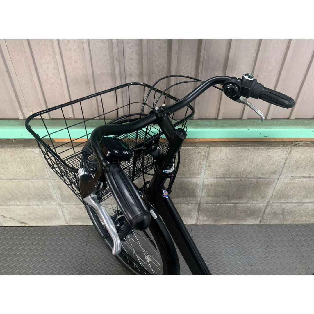 BRIDGESTONE(ブリヂストン)の電動自転車　ブリヂストン　STEPCRUZ　26インチ　マットブラック スポーツ/アウトドアの自転車(自転車本体)の商品写真