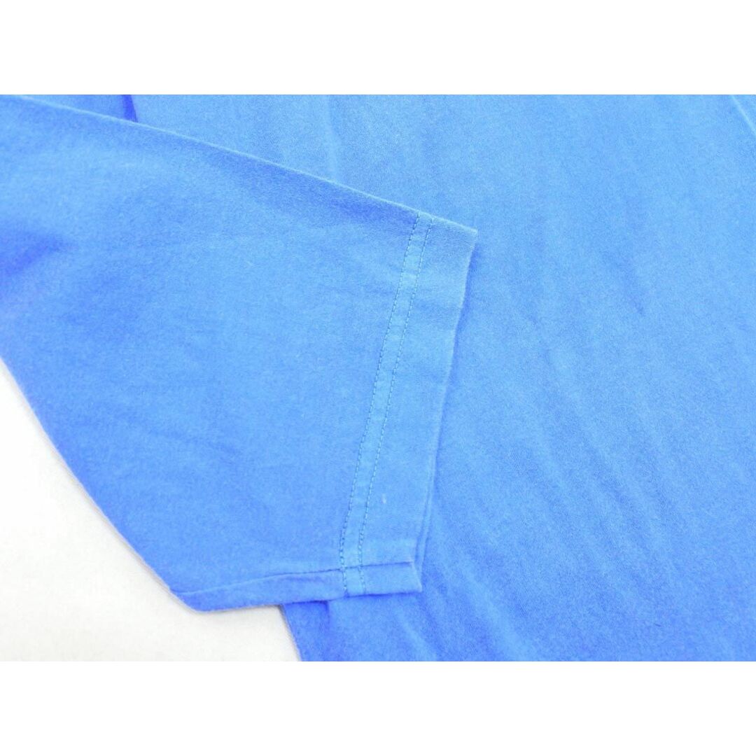 EDIFICE(エディフィス)のEDIFICE エディフィス Vネック ポケット カットソー 青 ■◇ メンズ メンズのトップス(Tシャツ/カットソー(七分/長袖))の商品写真