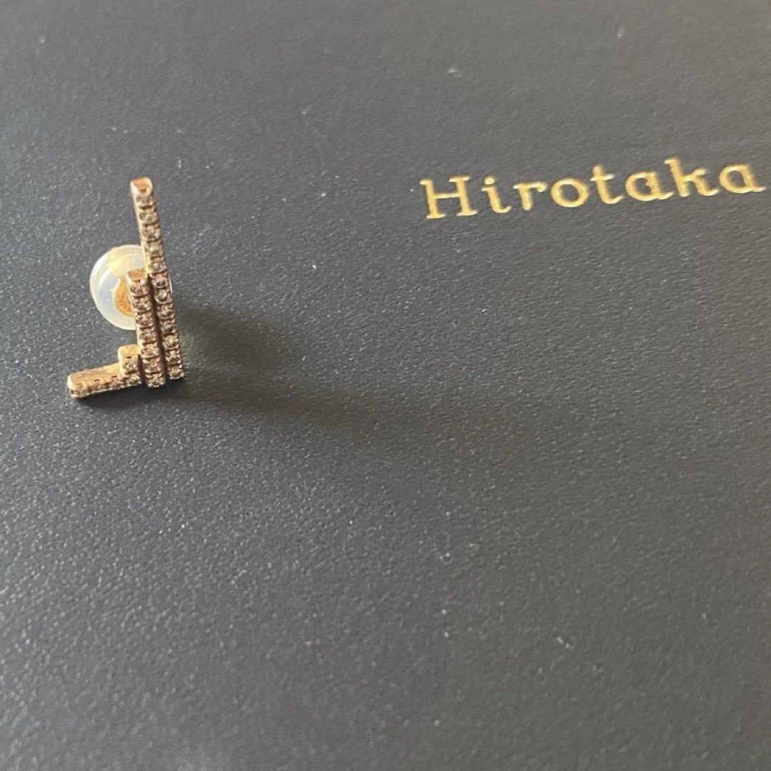 ESTNATION(エストネーション)の【美品】Hirotakaヒロタカ ダイヤモンド0.12ct マンハッタンピアス レディースのアクセサリー(ピアス)の商品写真