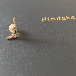 【美品】Hirotakaヒロタカ ダイヤモンド0.12ct マンハッタンピアス