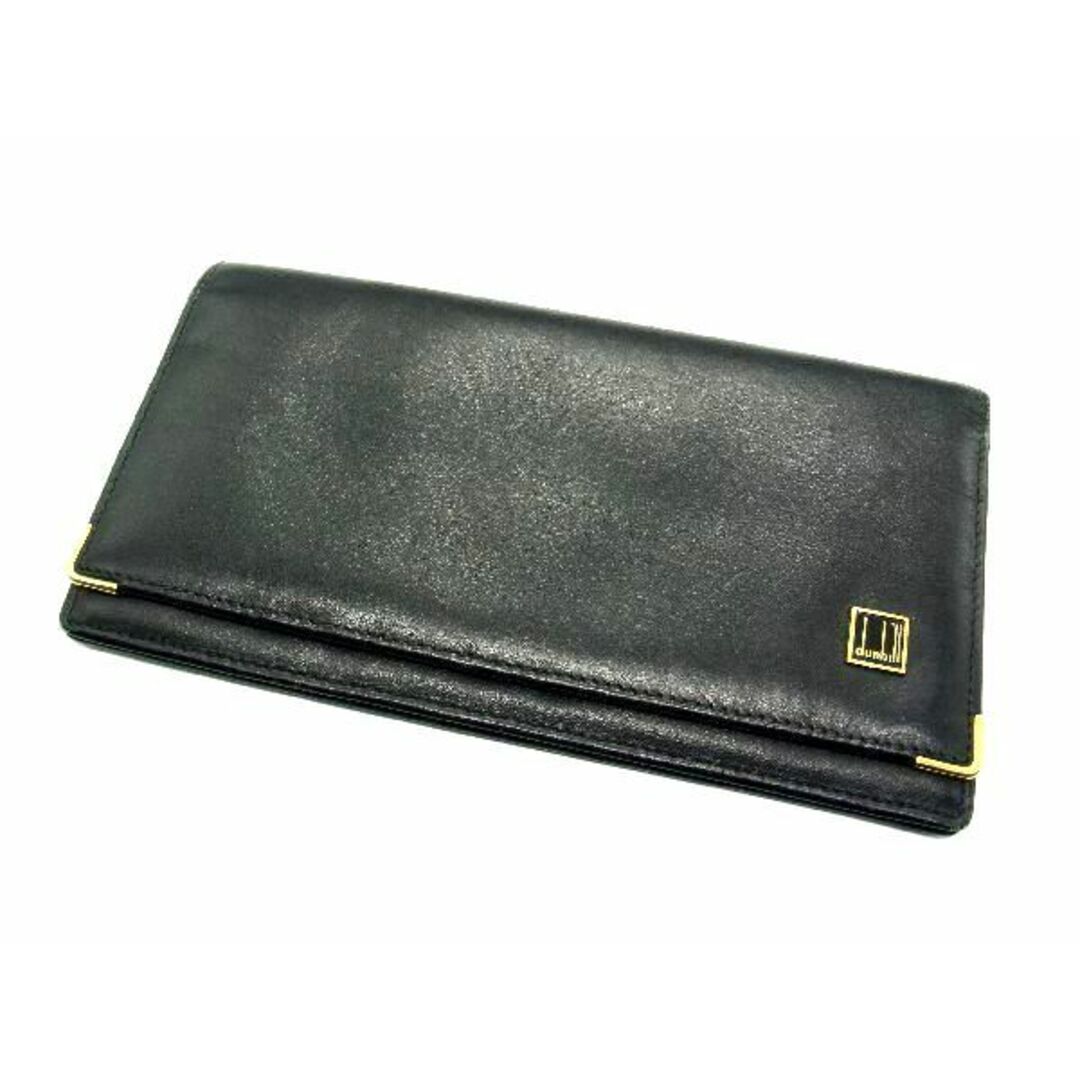 Dunhill - dunhill ダンヒル レザー 二つ折り 長財布 ウォレット Dunhill - dunhill ダンヒル レザー 二つ折り 長財布 ウォレット