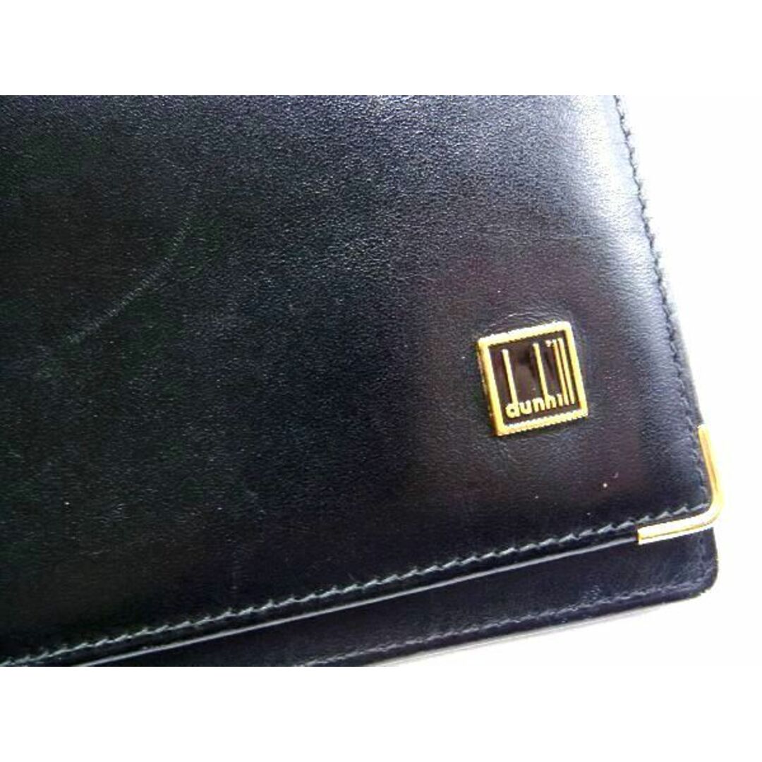 Dunhill - dunhill ダンヒル レザー 二つ折り 長財布 ウォレット Dunhill - dunhill ダンヒル レザー 二つ折り 長財布 ウォレット