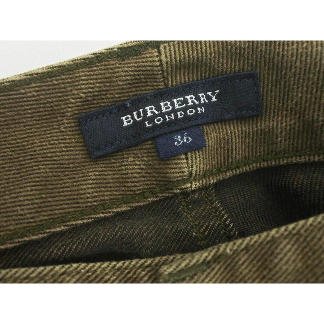 BURBERRY(バーバリー)のBURBERRY バーバリー カラー パンツ size36/カーキ ■■ レディース レディースのパンツ(その他)の商品写真