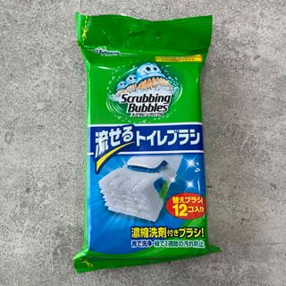 ジョンソン(Johnson's)のスクラビングバブル 流せるトイレブラシ 替え(日用品/生活雑貨)