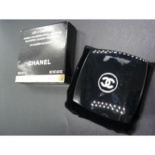 シャネル(CHANEL)の■美品■ CHANEL シャネル レ キャトル オンブレ アイシャドウ 化粧品 334 モダングラマー ブラック系 DE1627(アイシャドウ)