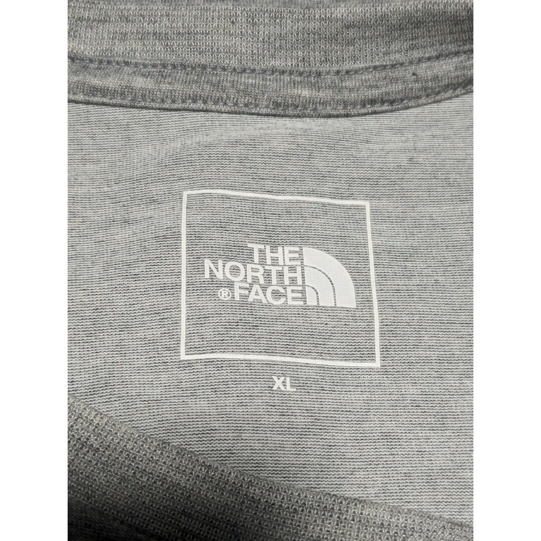 THE NORTH FACE(ザノースフェイス)のノースフェイス ロングスリーブビッグロゴティー メンズ XL ミックスグレー メンズのトップス(Tシャツ/カットソー(七分/長袖))の商品写真