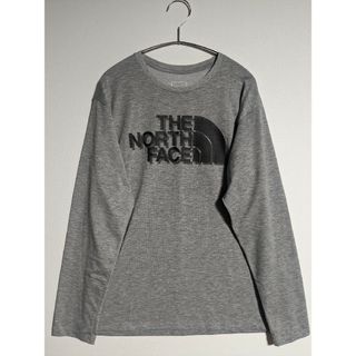 ザノースフェイス(THE NORTH FACE)のノースフェイス ロングスリーブビッグロゴティー メンズ XL ミックスグレー(Tシャツ/カットソー(七分/長袖))