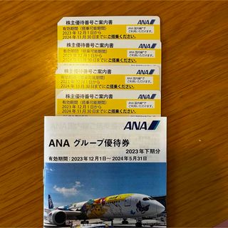 ANA株主優待優待券　2024年11月30日期限(航空券)