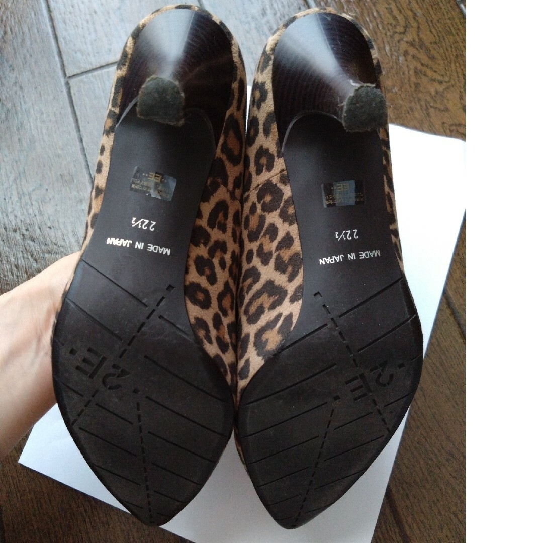 MELMO(メルモ)のメルモ　パンプス　レオパード レディースの靴/シューズ(ハイヒール/パンプス)の商品写真