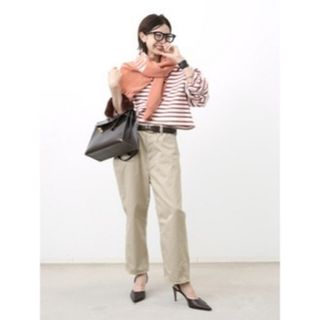 アパルトモンドゥーズィエムクラス(L'Appartement DEUXIEME CLASSE)のgood grief! SHORT BORDER TOP VINTAGE(カットソー(長袖/七分))