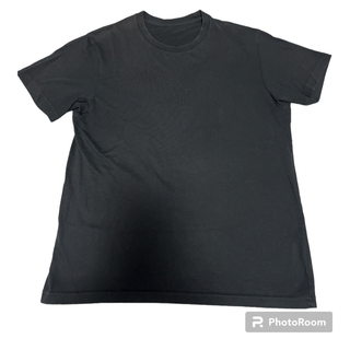 ユニクロ(UNIQLO)のUNIQLO  半袖　Tシャツ　黒　M(Tシャツ/カットソー(半袖/袖なし))