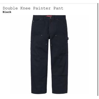 Supreme - Supreme Double Knee Painter Pant "Black"