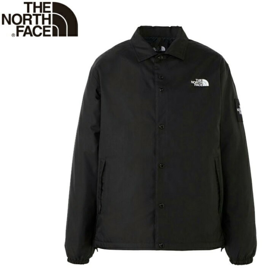 THE NORTH FACE(ザノースフェイス)のL ノースフェイス コーチジャケット NP72130 黒 K ブラック メンズのジャケット/アウター(ナイロンジャケット)の商品写真