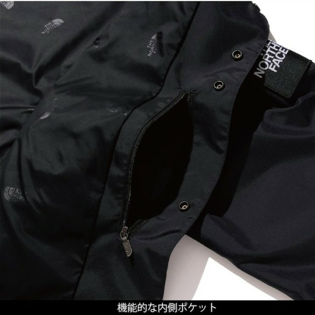 THE NORTH FACE(ザノースフェイス)のL ノースフェイス コーチジャケット NP72130 黒 K ブラック メンズのジャケット/アウター(ナイロンジャケット)の商品写真