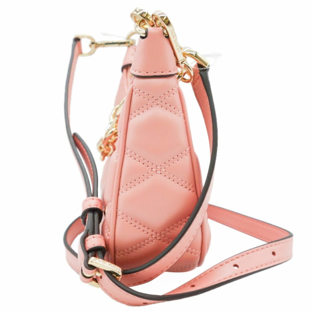 Michael Kors(マイケルコース)の未使用品 MICHAEL KORS マイケルコース コラ キルティング ミニジップ チェーン 2way 35H3G4CC5U PRIM ROSE レディースのバッグ(ショルダーバッグ)の商品写真