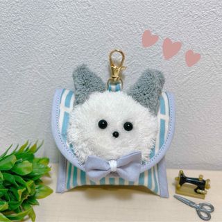 GPS BOT トーク　アニマルケース　♡ねこ♡ ハンドメイド　匿名配送(外出用品)