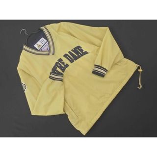 チャンピオン(Champion)のChampion チャンピオン 90'S NOTRE DAME ノートルダムカレッジ Vネック ナイロン プルオーバー sizeM/ベージュ ◇■◎メンズ(その他)