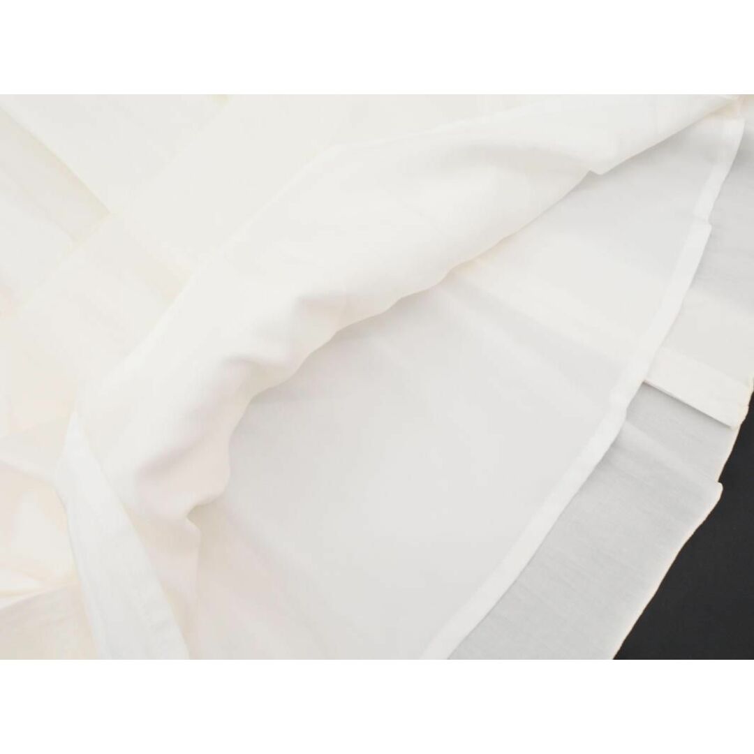 ROPE’(ロペ)のROPE ロペ ギャザー ミモレ丈 Aライン 台形 スカート size38/白 ■◇ レディース レディースのスカート(ロングスカート)の商品写真
