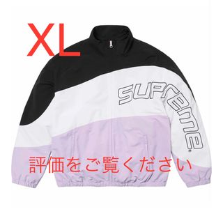 シュプリーム(Supreme)のXL supreme Curve Track Jacket(ナイロンジャケット)