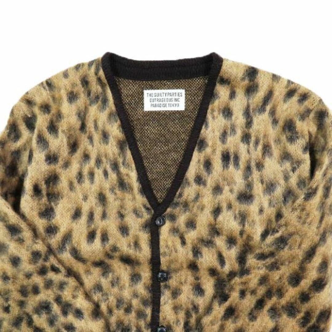 WACKO MARIA(ワコマリア)のWACKO MARIA LEOPARD JACQUARD CARDIGAN  メンズのトップス(カーディガン)の商品写真