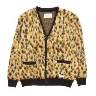 WACKO MARIA - WACKO MARIA LEOPARD JACQUARD CARDIGAN 