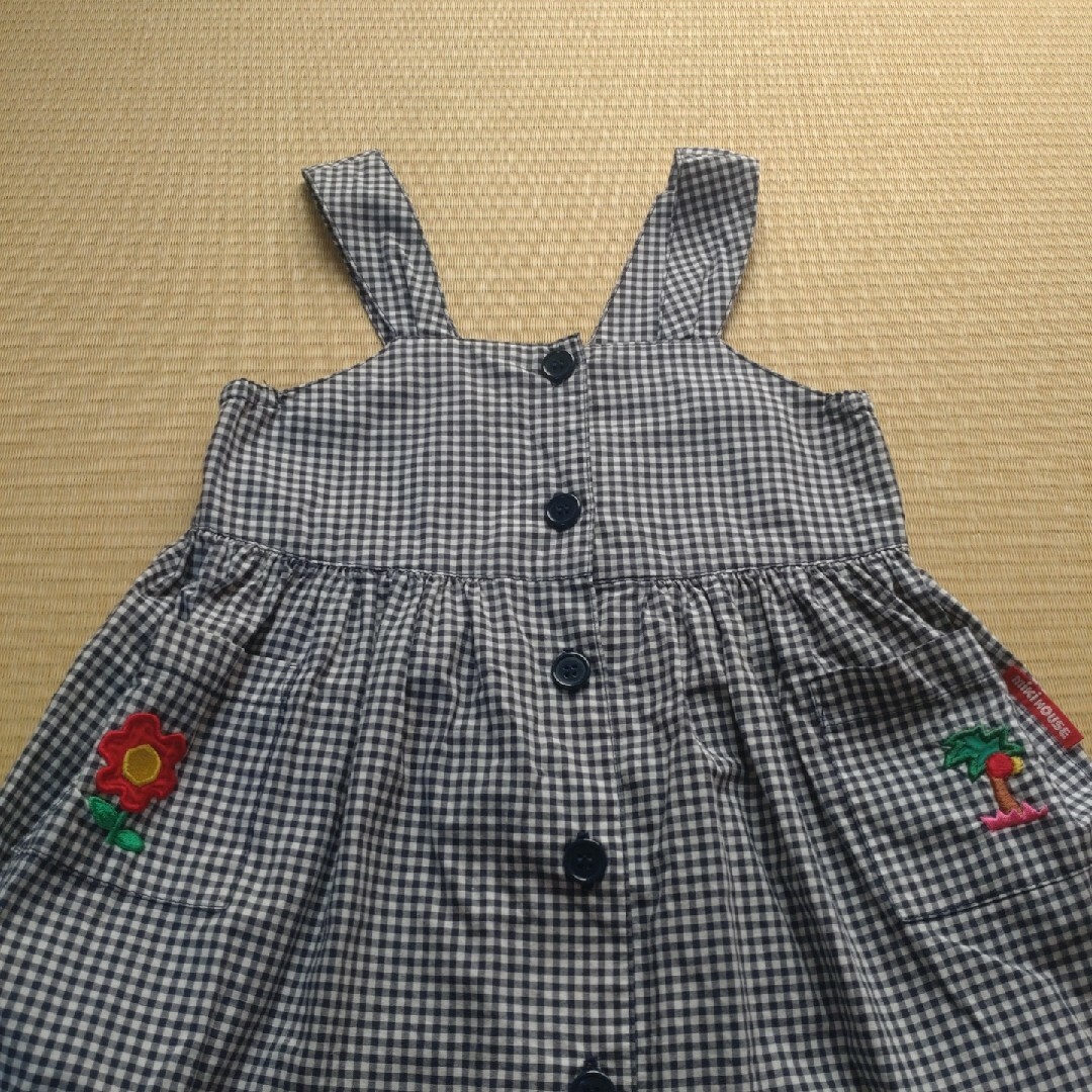 mikihouse(ミキハウス)のMIKIHOUSE　ワンピース　100 キッズ/ベビー/マタニティのキッズ服女の子用(90cm~)(ワンピース)の商品写真