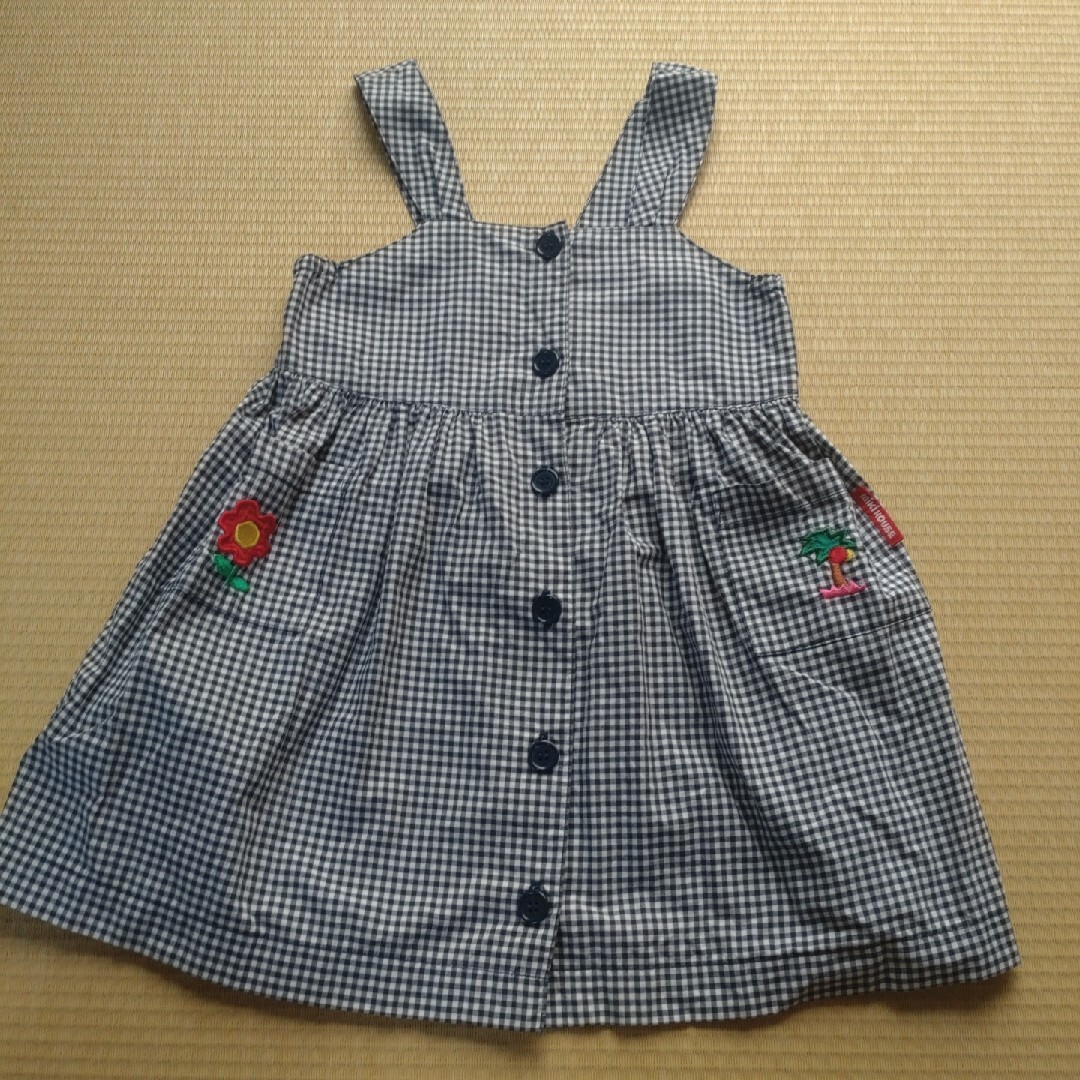 mikihouse(ミキハウス)のMIKIHOUSE　ワンピース　100 キッズ/ベビー/マタニティのキッズ服女の子用(90cm~)(ワンピース)の商品写真