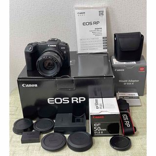 Canon - Canon EOS RPフルサイズボディマウントアダプター　レンズセット