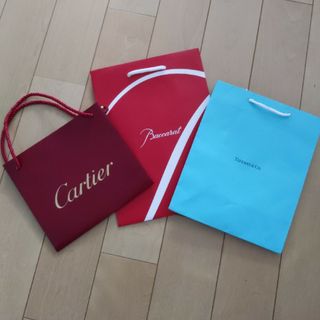 Cartier - カルティエ・バカラ・ティファニー　ショッパー