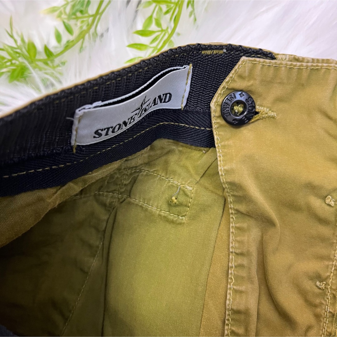 STONE ISLAND(ストーンアイランド)のSTONE ISLAND ストーンアイランド ロゴ ワッペン ショート パンツ メンズのパンツ(ショートパンツ)の商品写真