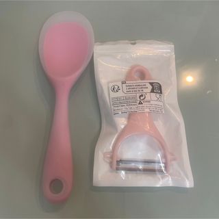 ピンク キッチン 調理器具 セット しゃもじ ピーラー(その他)