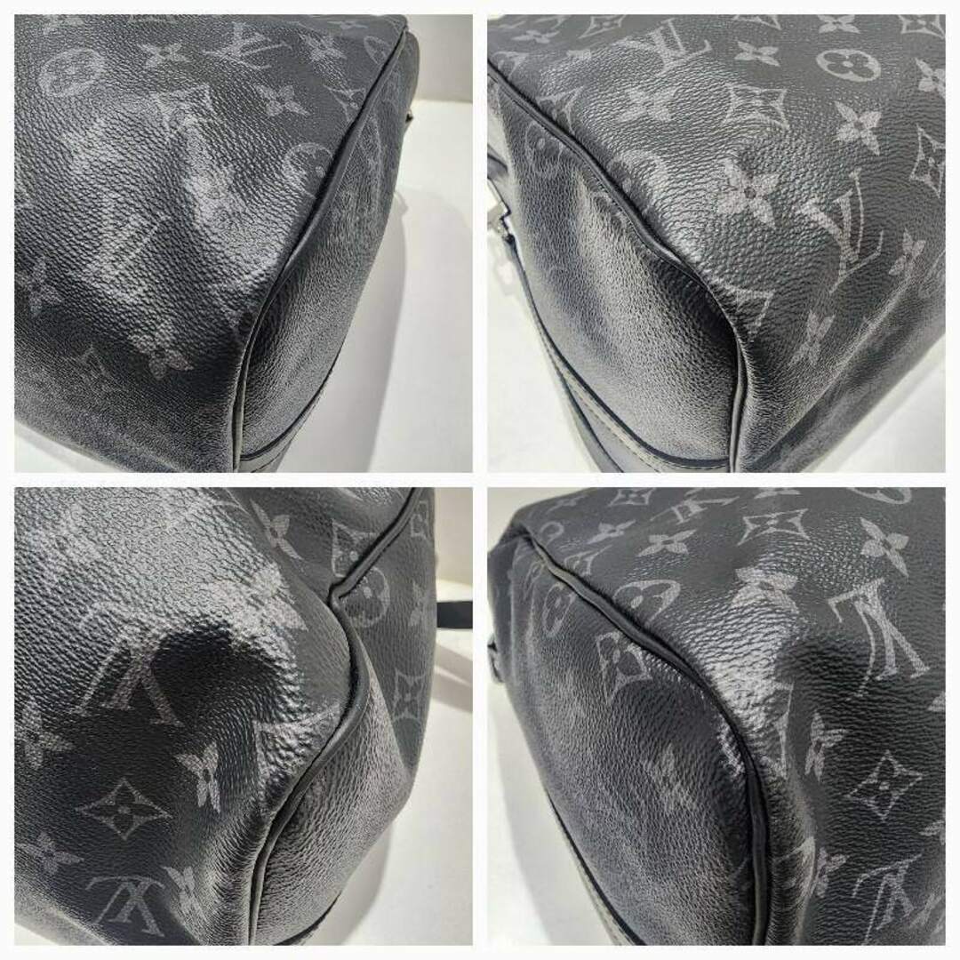 LOUIS VUITTON(ルイヴィトン)のLOUIS VUITTON ルイヴィトン M40605 AA0147 モノグラム エクリプス キーポル バンドリエール 55 イニシャル入り ボストンバッグ 【美品】 22404K233 メンズのバッグ(ボストンバッグ)の商品写真