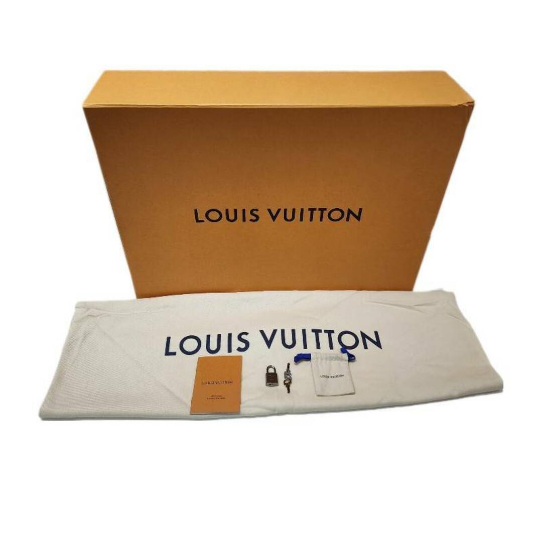 LOUIS VUITTON(ルイヴィトン)のLOUIS VUITTON ルイヴィトン M40605 AA0147 モノグラム エクリプス キーポル バンドリエール 55 イニシャル入り ボストンバッグ 【美品】 22404K233 メンズのバッグ(ボストンバッグ)の商品写真