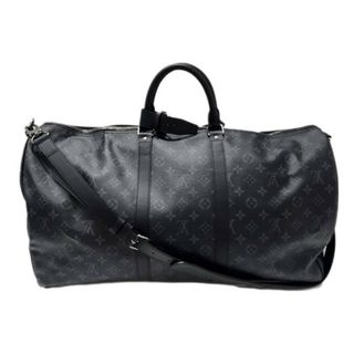 ルイヴィトン(LOUIS VUITTON)のLOUIS VUITTON ルイヴィトン M40605 AA0147 モノグラム エクリプス キーポル バンドリエール 55 イニシャル入り ボストンバッグ 【美品】 22404K233(ボストンバッグ)