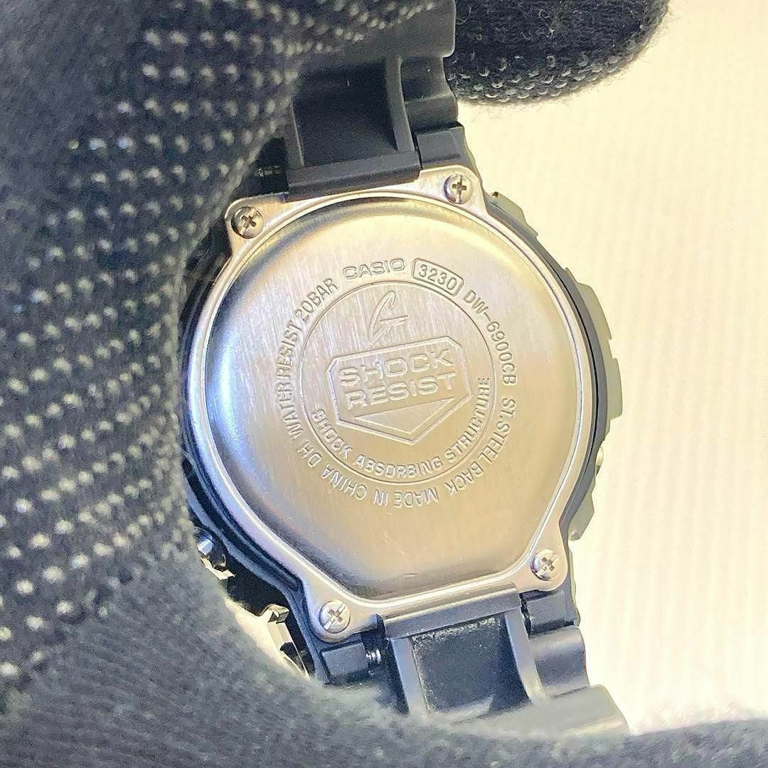 196⭐️G-SHOCK 電池新品 2023.9.23 DW-6900CB メンズの時計(腕時計(デジタル))の商品写真