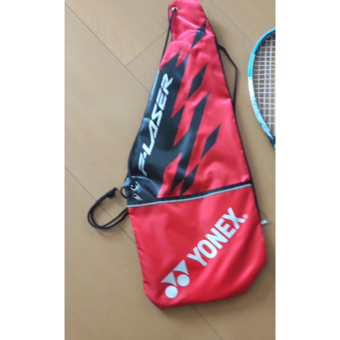 YONEX(ヨネックス)のヨネックス★ソフトテニスラケット☆エフレーザー5S.ブルー スポーツ/アウトドアのテニス(ラケット)の商品写真