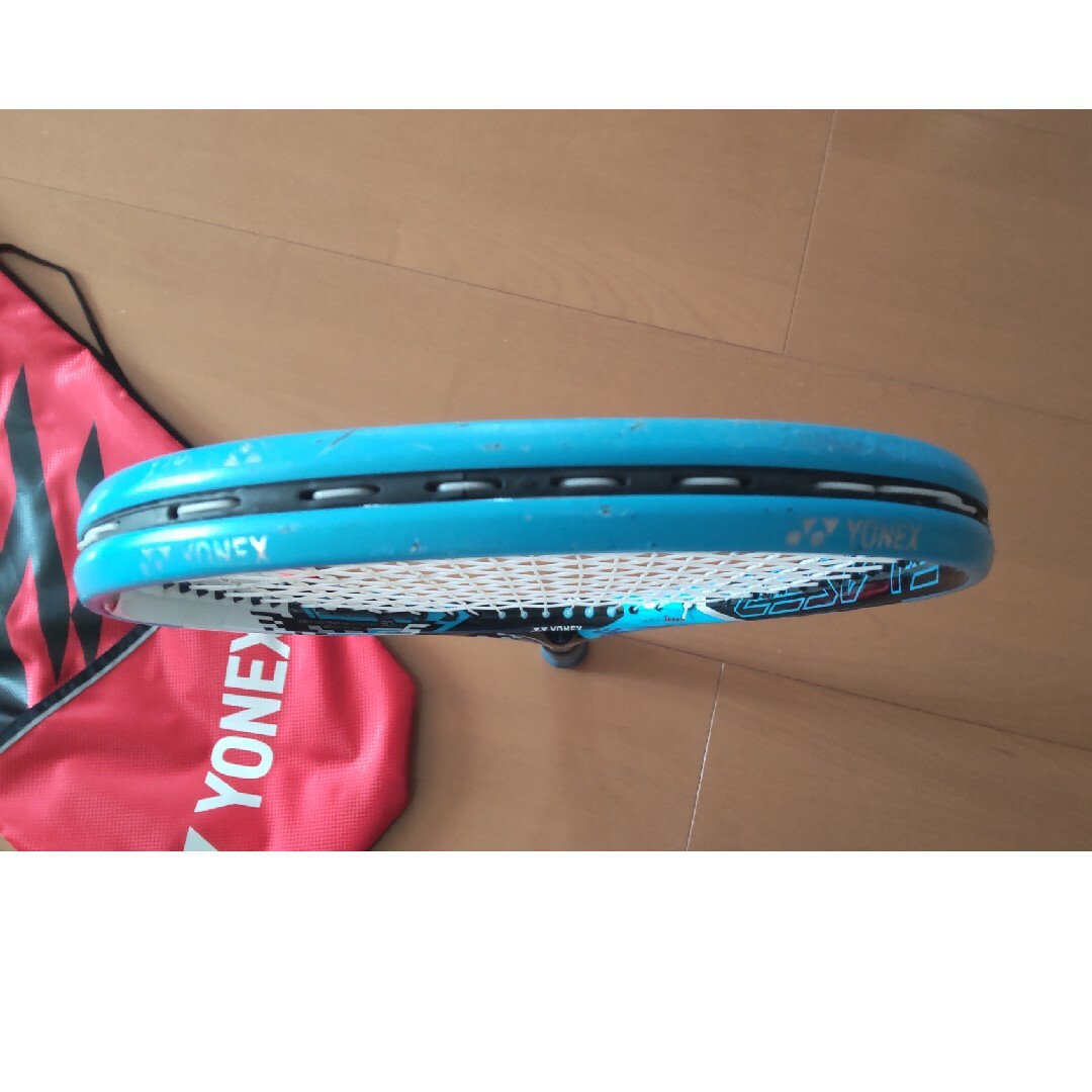 YONEX(ヨネックス)のヨネックス★ソフトテニスラケット☆エフレーザー5S.ブルー スポーツ/アウトドアのテニス(ラケット)の商品写真