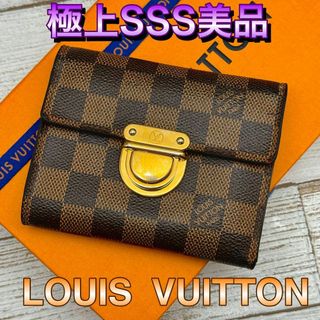 ルイヴィトン(LOUIS VUITTON)のルイヴィトン ダミエ　ポルトフォイユ　コアラ　 コンパクト　折財布(財布)