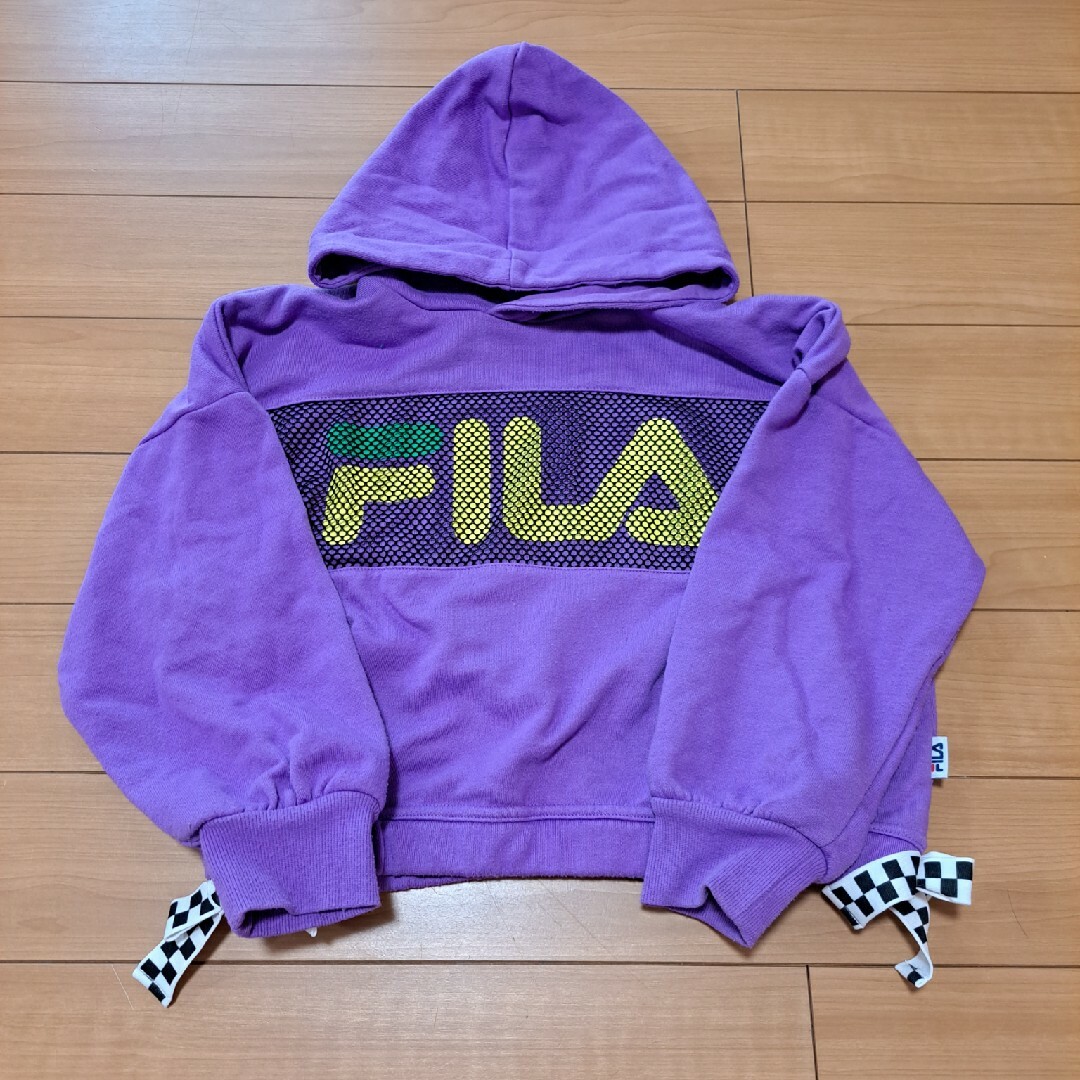 FILA　パーカー キッズ/ベビー/マタニティのキッズ服女の子用(90cm~)(Tシャツ/カットソー)の商品写真