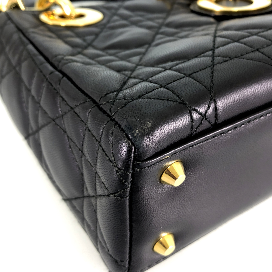 Dior(ディオール)のディオール レディディオール ミニ カナージュ ハンドバッグ レディースのバッグ(ハンドバッグ)の商品写真