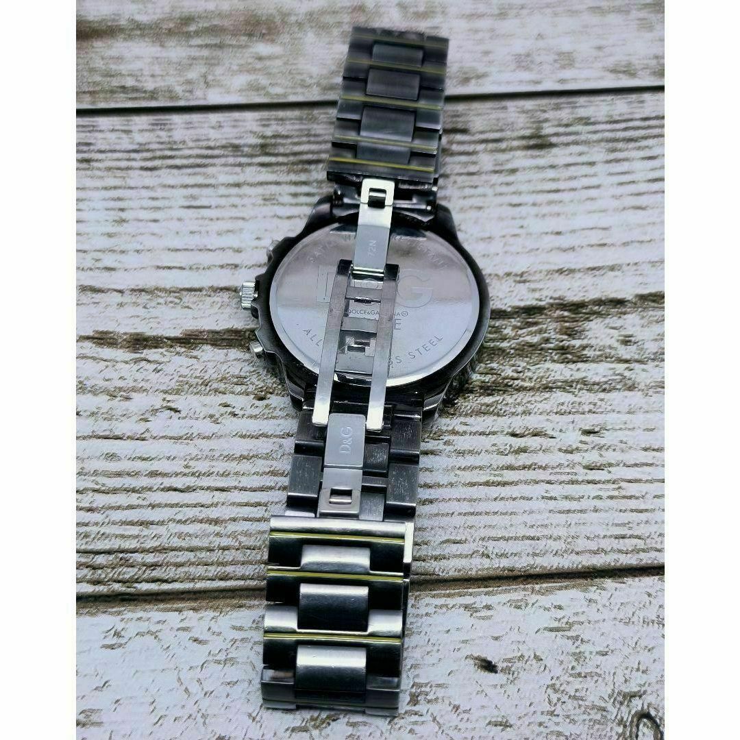 DOLCE&GABBANA(ドルチェアンドガッバーナ)のドルチェ＆ガッバーナ　腕時計　クロノグラフ　ナバジョ　グレー メンズの時計(腕時計(アナログ))の商品写真