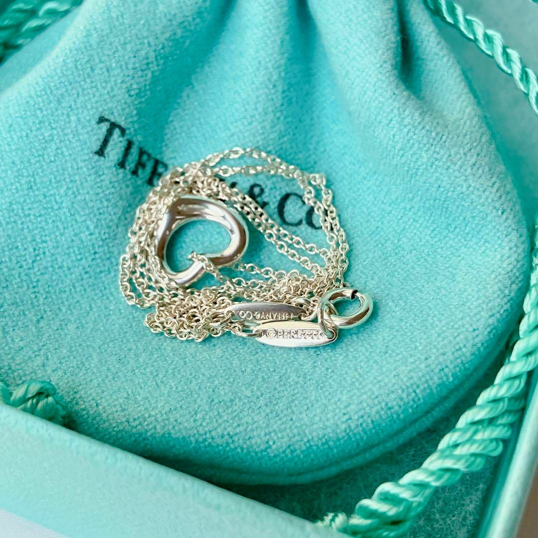 Tiffany & Co.(ティファニー)の美品★ ティファニー Tiffany＆Co. オープンハート ネックレス SS レディースのアクセサリー(ネックレス)の商品写真