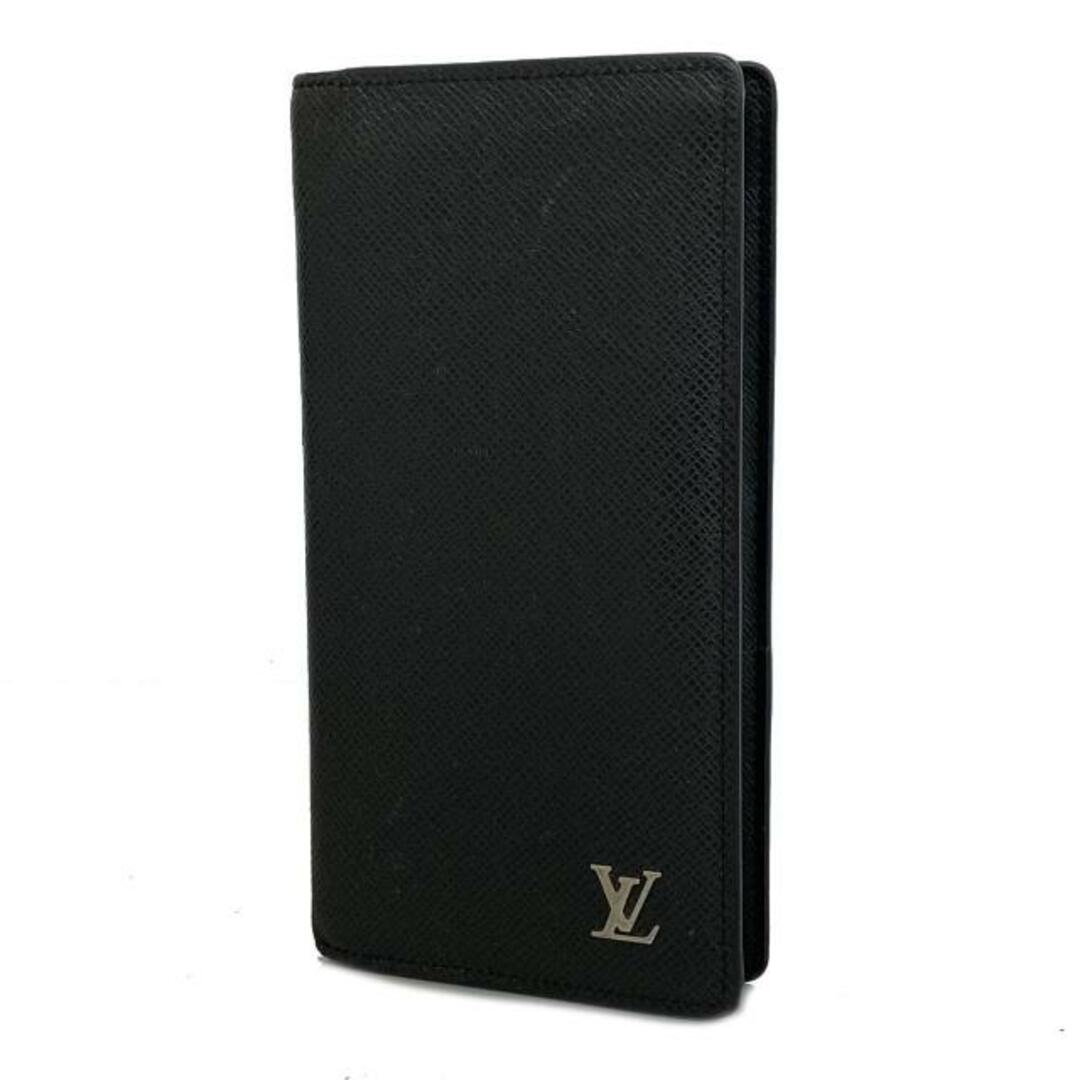 LOUIS VUITTON(ルイヴィトン)の【4hb1822】ルイヴィトン 長財布/タイガ/ポルトフォイユブラザ/M30285/ノワール【中古】メンズ レディースのファッション小物(財布)の商品写真